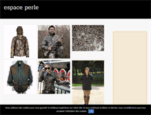 Tablet Screenshot of espaceperle.fr